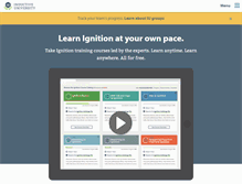 Tablet Screenshot of inductiveuniversity.com